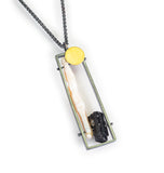 Vertical Frame Necklace BP18N-BIX