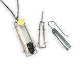 Vertical Frame Necklace BP18N-BIX