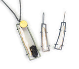 Vertical Frame Necklace BP18N-BIX
