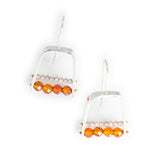 Small Square Arc Earrings - AM01LE-S