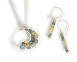 Skinny Rectangle Earrings - RT01SE-S
