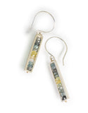 Skinny Rectangle Earrings - RT01SE-S
