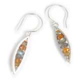 Medium Leaf Earrings - EENJ01SE-S