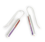 Skinny Rectangle Earrings - ERT01L