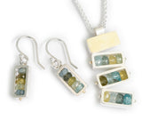 Four Rectangles Necklace - NRJ24