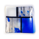 7.5" Square Fused Glass Tray