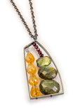 Vertical Collage Necklace #303