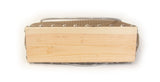 Medium Split With Woven Bronze & Gold Streak