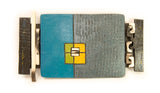 Tile Shard #4 Blue Green