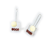 Rectangle Earrings - ESRJ21L-BIS