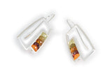 Split Vertical Rectangle Earrings - ERW31LES