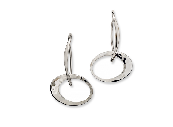Petite Elliptical Earring ($165 to $650)