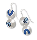 Double Dangle Dots Earrings