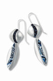 Diamond Leaf Earrings