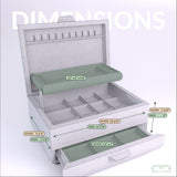 Sophisticated Large Jewelry Chest