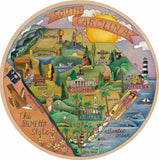 "South Carolina Palmetto State" Lazy Susan by Sticks