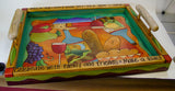 "Celebrate With Family" tray by Sticks