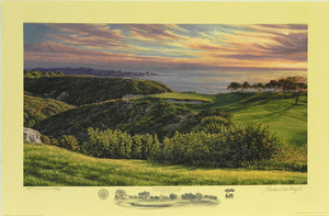 "The 3rd Hole, South Course," Torrey Pines Golf Course, San Diego, California