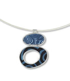 Two Stack Ovals Pendant