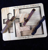 Five Fit Wood Puzzle