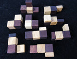 Splitting Headache Wooden Puzzle Cube