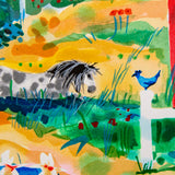"Bluebird" Serigraph by Mike Smith