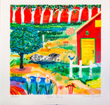 "Bluebird" Serigraph by Mike Smith