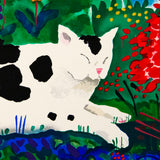 "Cat" Serigraph by Mike Smith