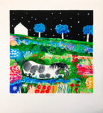 "Dapple" Serigraph by Mike Smith