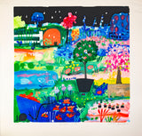 "Garden Tree" Serigraph by Mike Smith