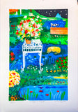 "Maggie and Bill" Serigraph by Mike Smith