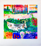 "Red Gate" Serigraph by Mike Smith