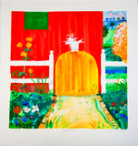 "Rooster" Serigraph by Mike Smith