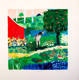 "Woodpile" Serigraph by Mike Smith