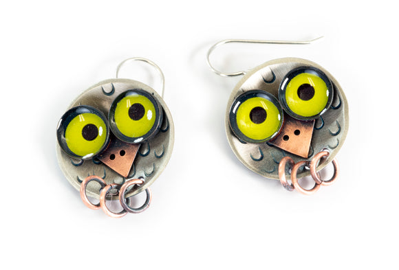 Owlet Earrings