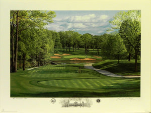 "The 13th Hole, #3 Course", Medinah Country Club, Medinah, Illinois
