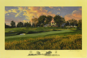 "The 14th Hole", Oakmont Country Club, Oakmont, Pennsylvania
