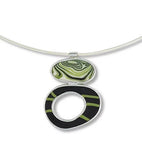 Two Stack Ovals Pendant