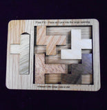 Five Fit Wood Puzzle
